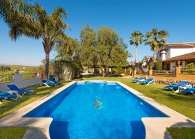 La Casita Vakantiehuizen La Granja di Antonio in Andalusie, Spanje zwembad Glamping op La Granja de Antonio 40plusteens