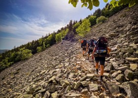 6. Canigou outdoor op camping Ascou La Forge in Ariege, Frankrijk hiken Canigou Outdoor op Camping Ascou La Forge 40plusteens