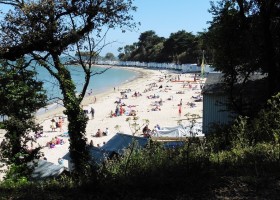 Au Passage du Gois in de Vendee, Frankrijk strand Au Passage du Gois 40plusteens