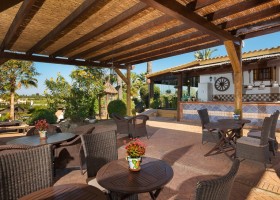 La Casita Vakantiehuizen La Granja di Antonio in Andalusie, Spanje terras Glamping op La Granja de Antonio 40plusteens