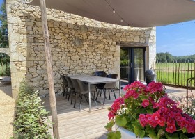 Villa Lafage in de Dordogne, Frankrijk Loft Lafage_terrace x Villa Lafage 40plusteens