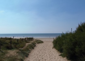Au Passage du Gois in de Vendee, Frankrijk strand 2 Au Passage du Gois 40plusteens