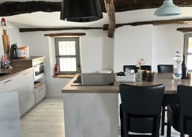 Casa in Bocca al Lupo in Piemonte, Italie appartement TRE keuken Casa in Bocca al Lupo 40plusteens