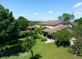 Boulede in de Lot et Garonne, Frankrijk huis Menuisier 8p Boulède 40plusteens