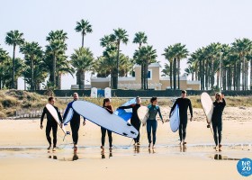 Nexo Surfhouse in Andalusie, Spanje surfen NEXO Surfhouse 40plusteens