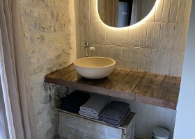 Villa Lafage in de Dordogne, Frankrijk Loft Lafage_bathroom 2 x Villa Lafage 40plusteens