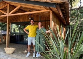 La Vallee Verte in de Gard Languedoc-Rousillon Frankrijk eigenaren Camping La Vallée Verte 40plusteens