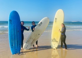 Quinta Japonesa aan de Zilverkust, Portugla surf-agosto Quinta Japonesa 40plusteens