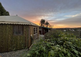 Quinta Laranja aan de Zilverkust in Portugal zonsondergang Quinta Laranja 40plusteens