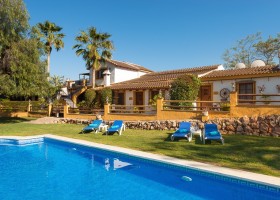 La Casita Vakantiehuizen La Granja di Antonio in Andalusie, Spanje zwembad La Granja de Antonio 40plusteens
