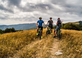 Novanta in Toscane, Italie mountainbiken Novanta 40plusteens